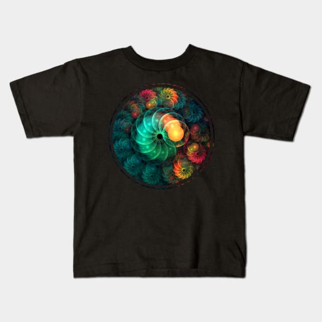 Holiday Spirit Kids T-Shirt by Anastasiya Malakhova